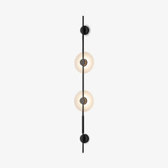 Aplique de pared vertical Orb de alabastro - Vakkerlight